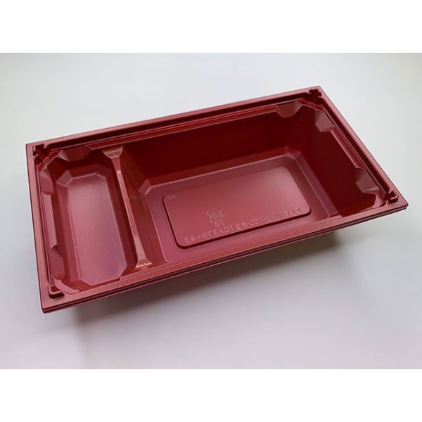 折箱 ワン折重 70×37B-43 赤 底 アクタ | テイクアウト容器の通販