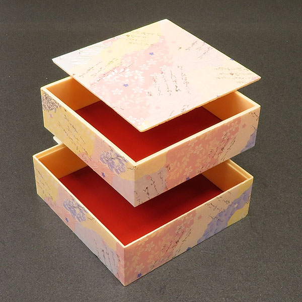 折箱 LB-K2/158 角折2段重(大) 哥仙 アライ | テイクアウト容器の通販