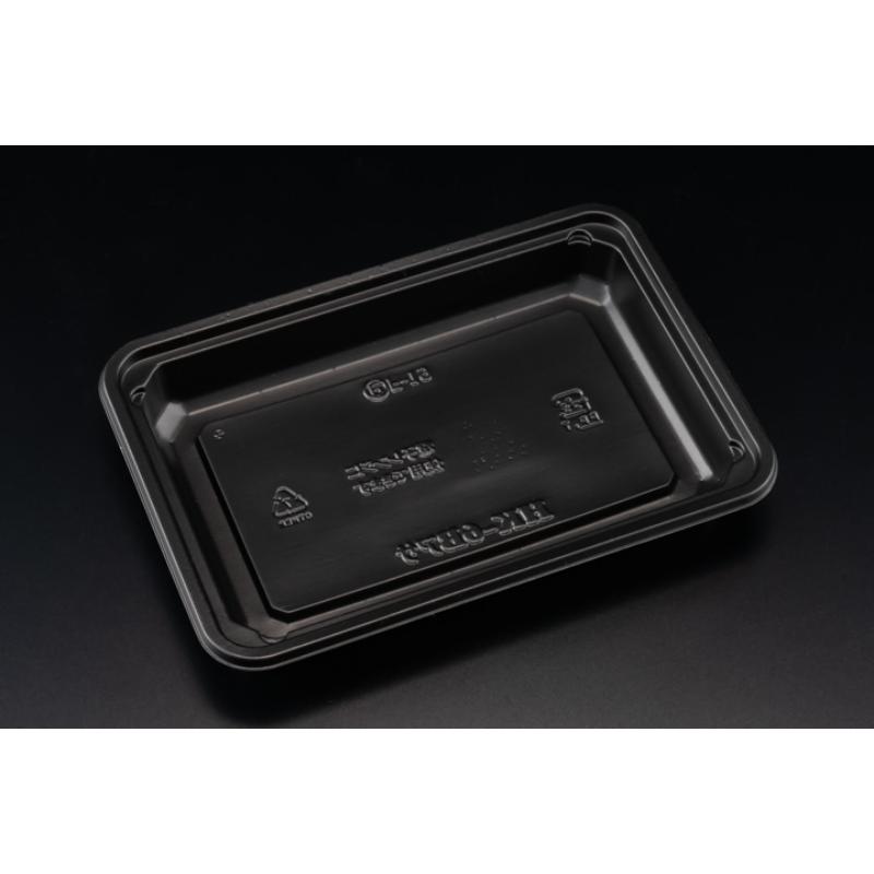 弁当容器 耐寒耐熱容器TR-52H 黒 福助工業 | テイクアウト容器の通販