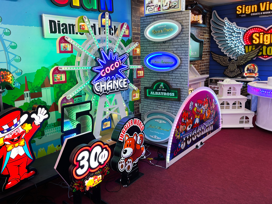 ホール装飾製品、ショールームございます！パチンコ・パチスロ店販促