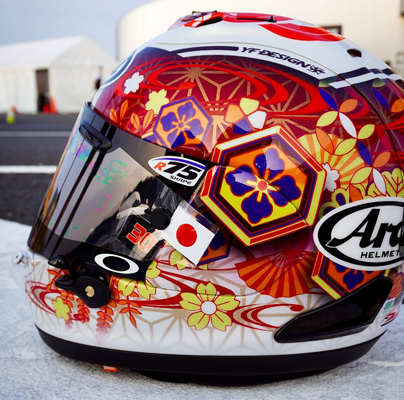 MotoGP 日本: 新しいヘルメットの装飾が盛んに - パドック GP