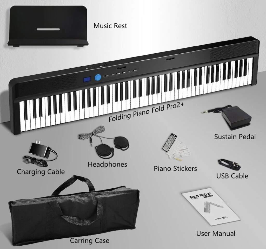 折りたたみピアノはここまで来た！Longeye Fold Pro2+がクリエイターに