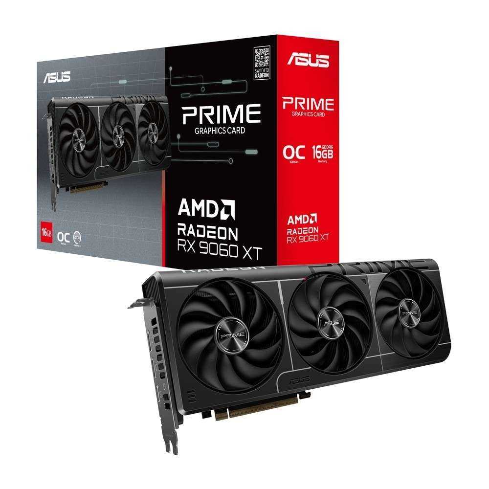 ASUS Prime Radeon RX 9060 XT 16GB GDDR6 OC Edition | パソコン工房