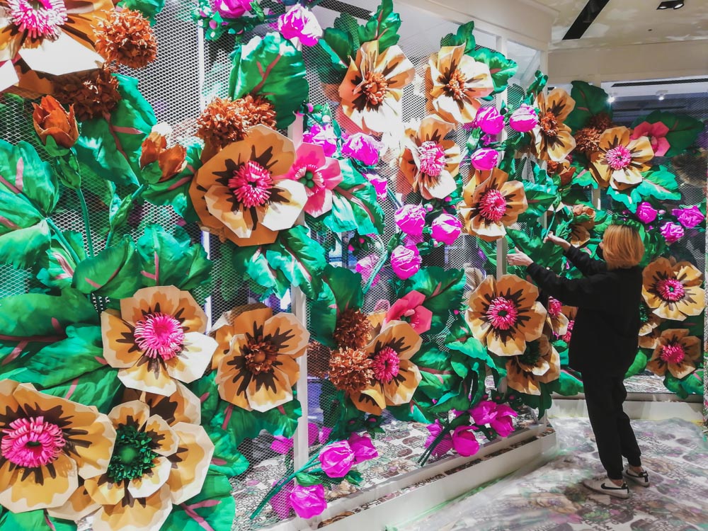 THE NORTH FACE X GUCCI】 Giant flower decoration | ジャイアント
