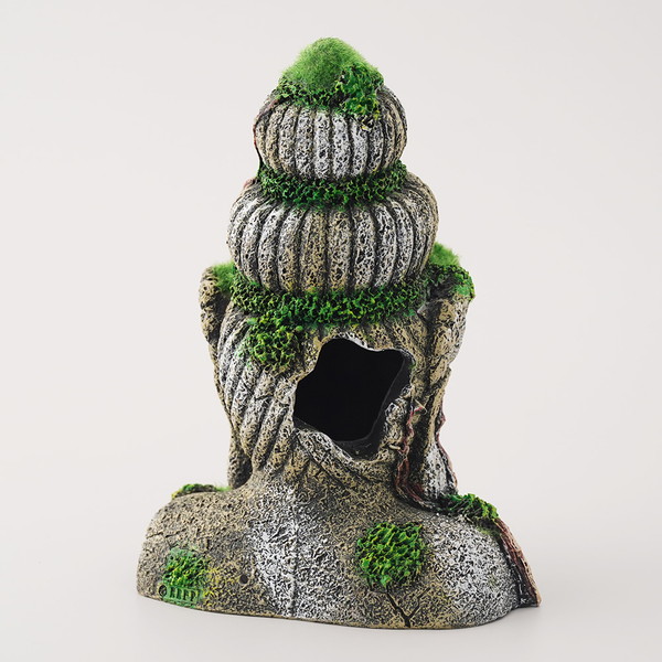 aquaneru アクアリウムオーナメント タイの石像 AQ‐034: 400｜あにまる