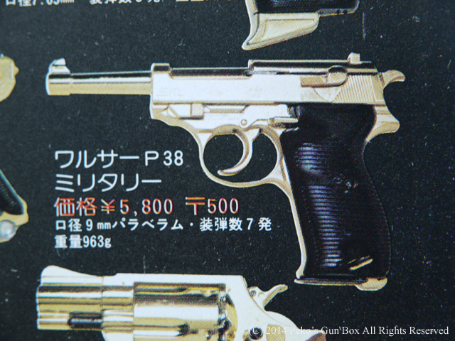 Marushin ワルサーP38 : Peko's Gun Box