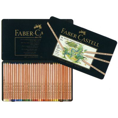 FABER-CASTELL ファーバーカステル 色鉛筆 ピット パステル鉛筆 12色