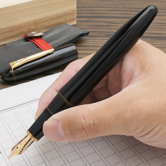 PLATINUM（プラチナ万年筆） 万年筆 出雲 溜塗り 枇杷溜 PIZ-55000#30