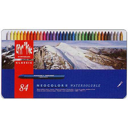 CARAN D'ACHE カランダッシュ パステル ネオカラーII 7500-384 84色