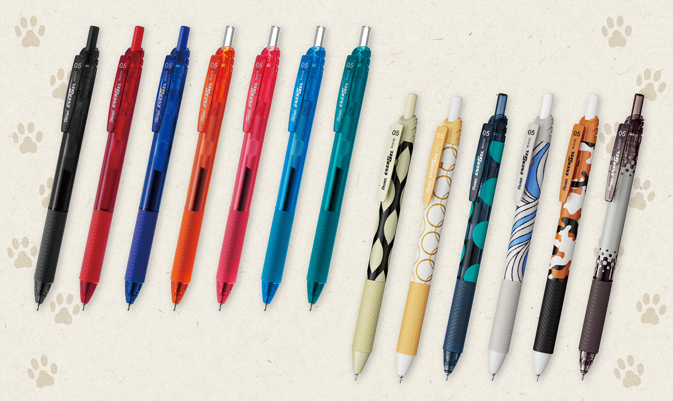 うちの子”と呼びたくなる、ねこ柄のゲルインキボールペンを限定発売