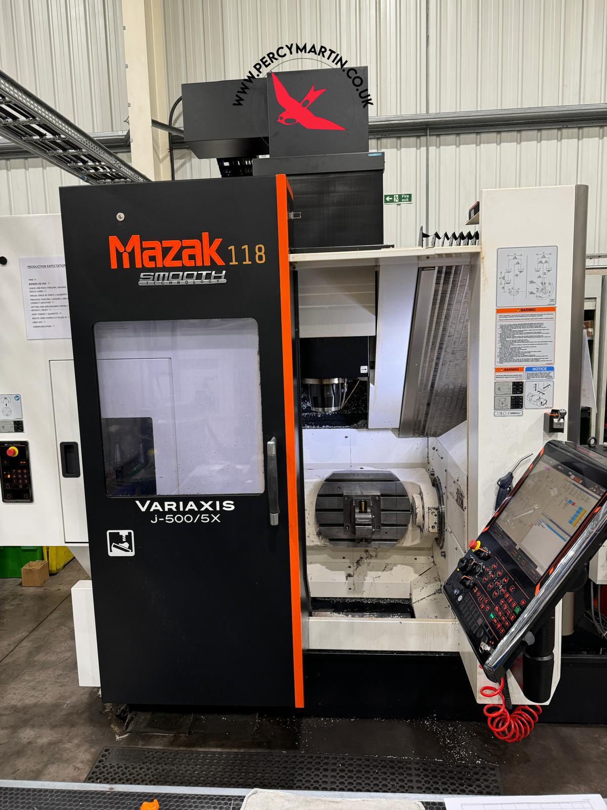 Variaxis J-500 5AX 5 Axis Machining Centres | 2018 | Mazak | Percy