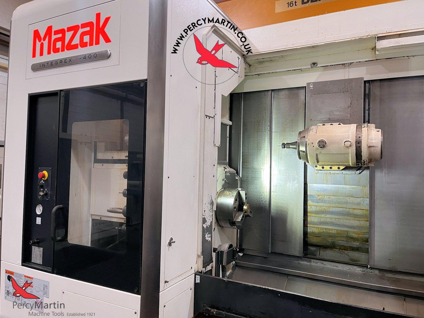 Integrex i-400 CNC Lathes with Milling | 2014 | Mazak | Percy Martin