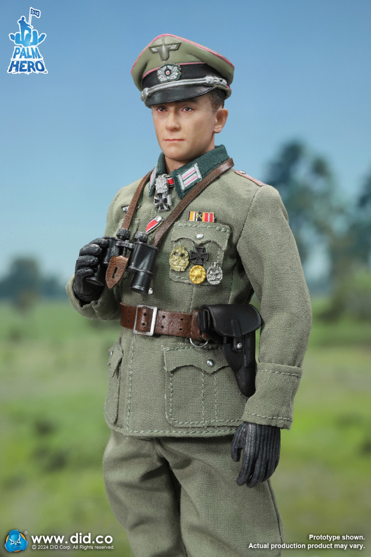 DID 1:12 Otto Carius WWII German Panzer Commander XD80027