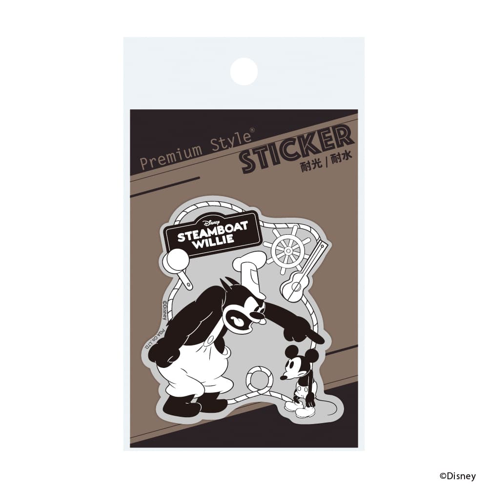 ステッカー [蒸気船ウィリー]｜株式会社PGA