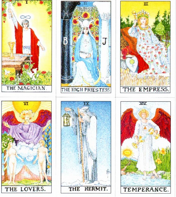 タイニィ・タロットキーホルダー （ユニバーサルウェイト）』 商品詳細