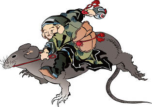 福の神のイラスト素材 - フォトライブラリー