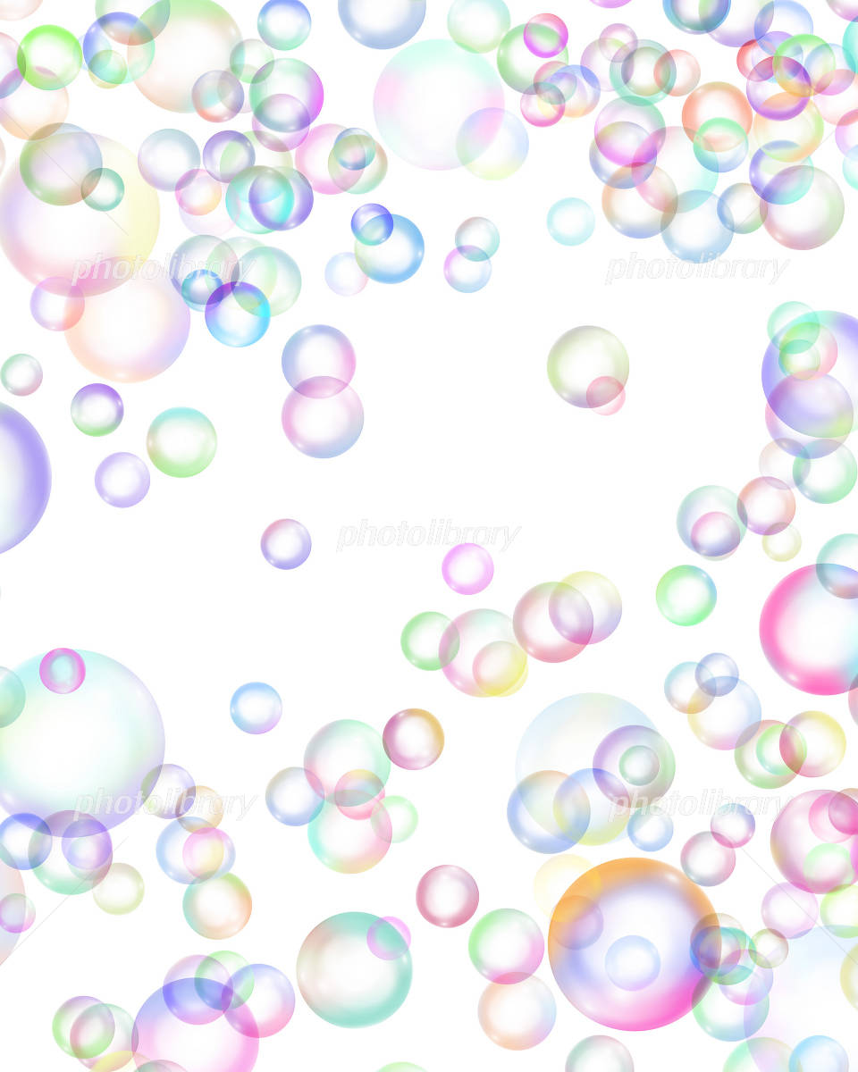 シャボン玉 イラスト素材 [731375] - フォトライブラリー