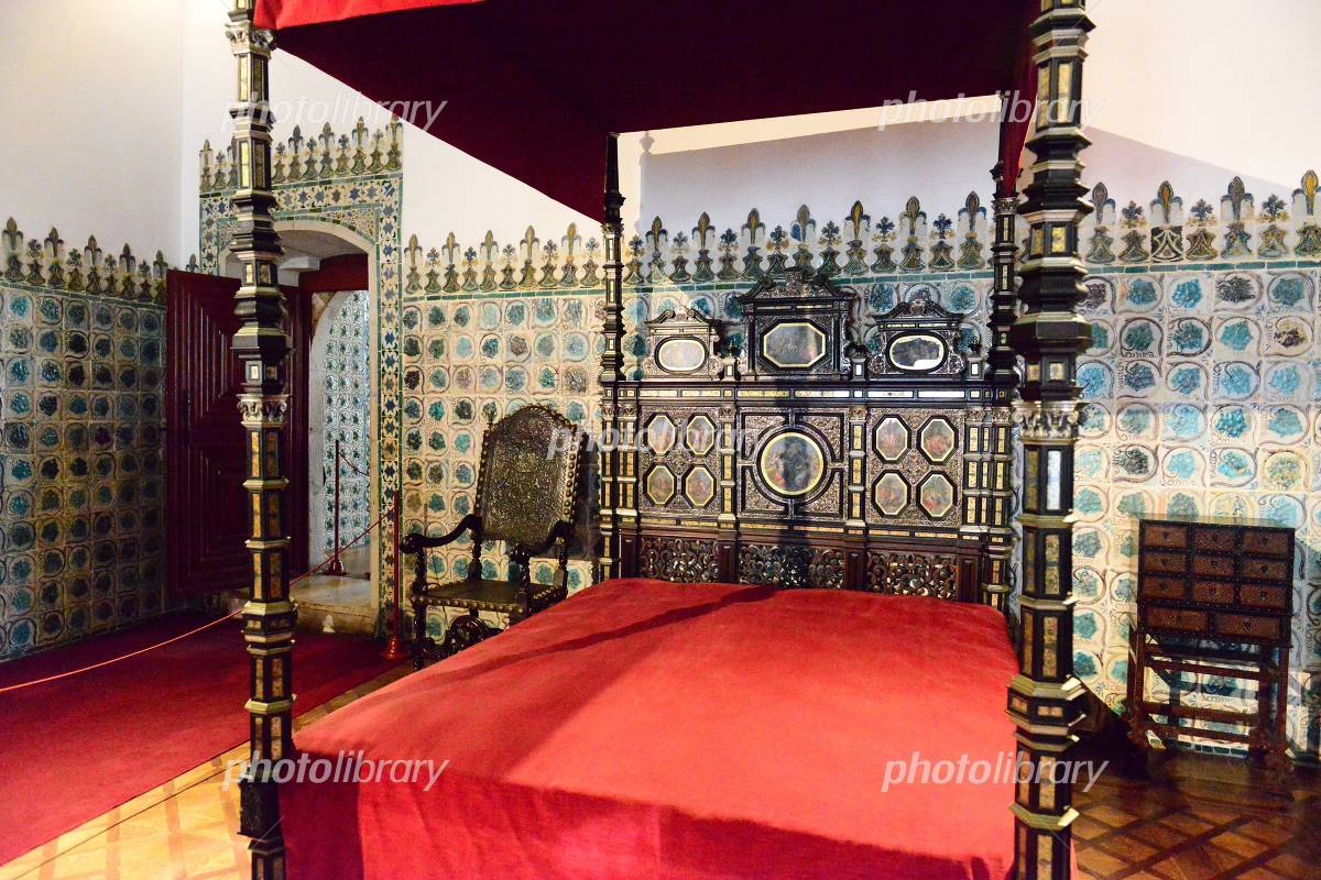 シントラ王宮 セバスティアン王の寝室 写真素材 [4201905] - フォト