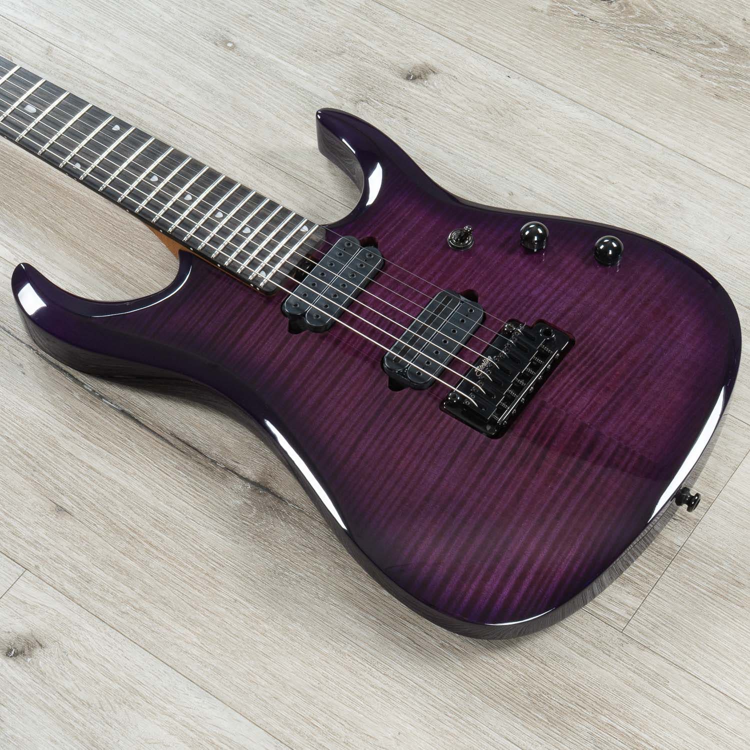 FGN Fujigen JMY72ASHE 7-String Guitar, Ebony Fretboard, Open Pore