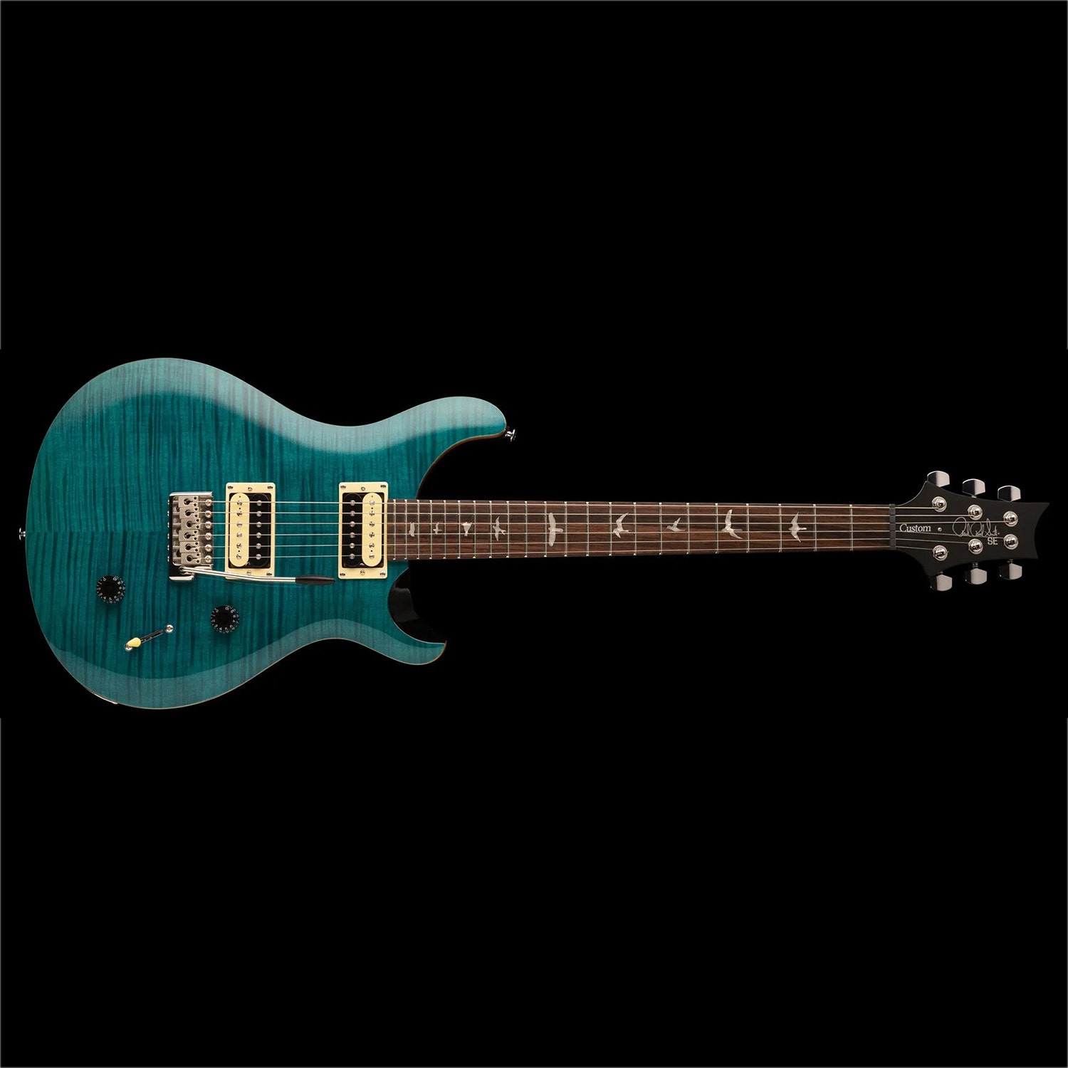 PRS Paul Reed Smith SE Custom 22 Guitar, Rosewood Fretboard, Sapphire