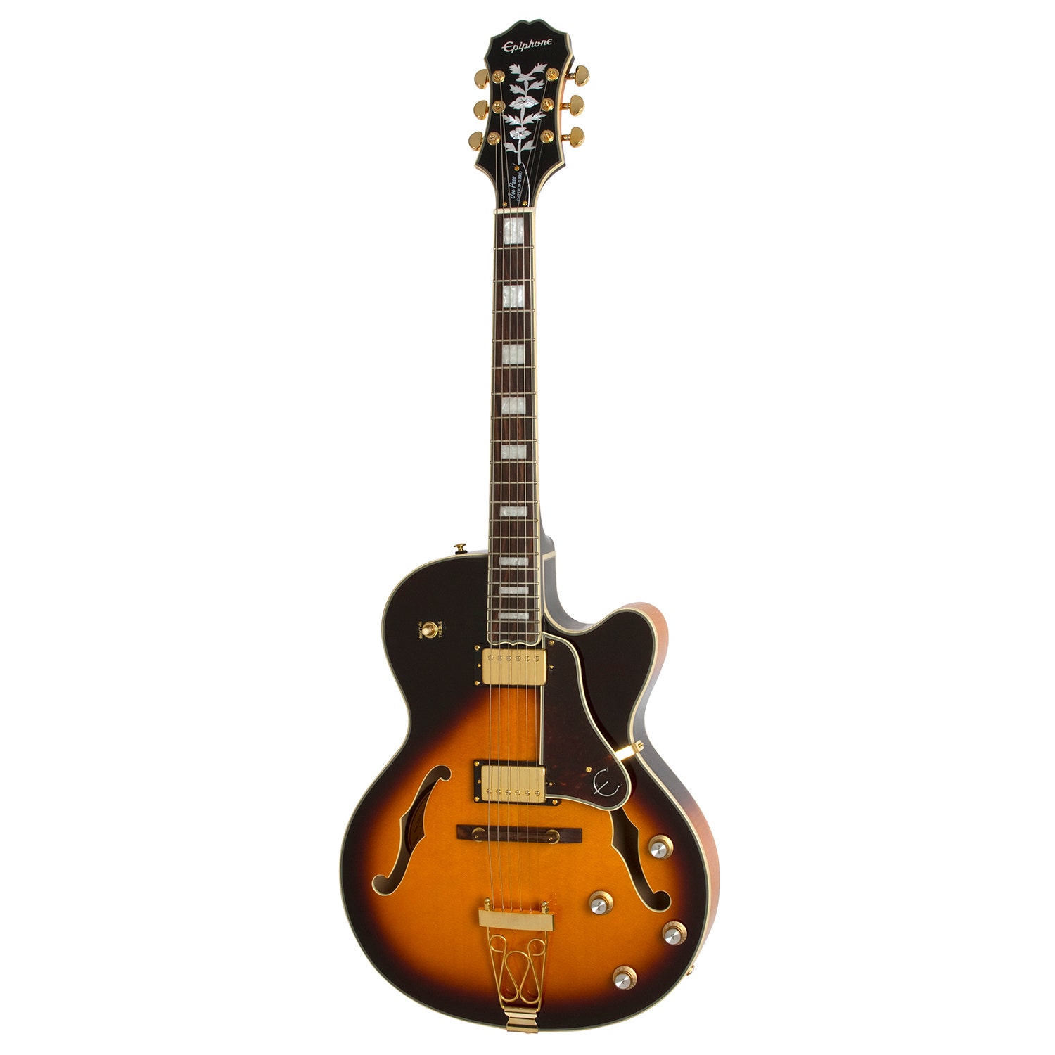 Epiphone ETEPVSGH1 Joe Pass Emperor-II PRO Guitar, Vintage Sunburst