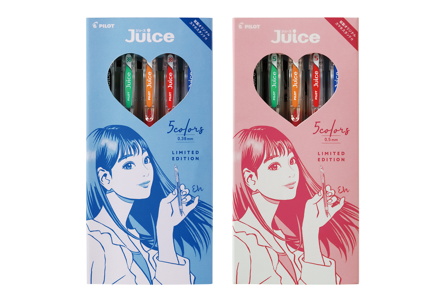 ゲルインキボールペン 『Juice（ジュース）生見愛瑠x江口寿史コラボ