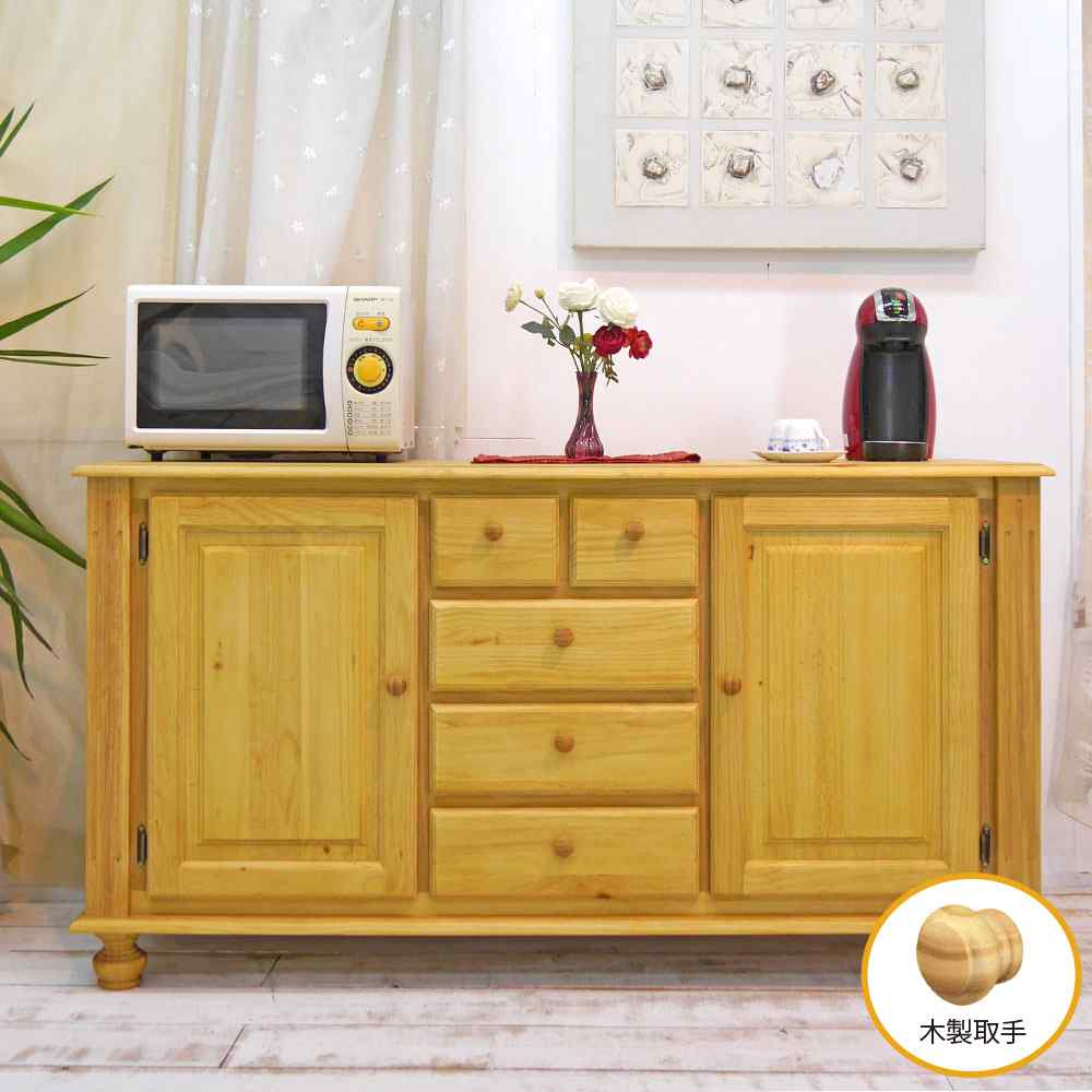 ナチュラル食器棚｜ダイニングルーム