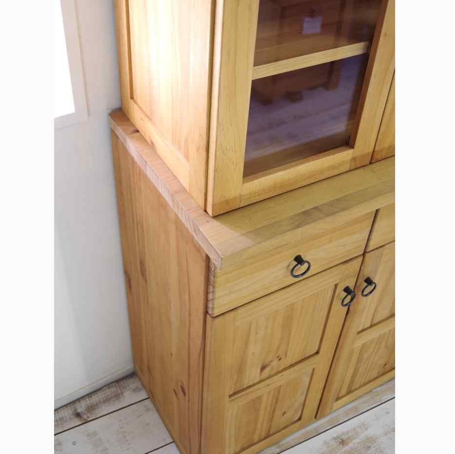 カントリー食器棚｜カントリーキッチン収納｜パインファクトリー