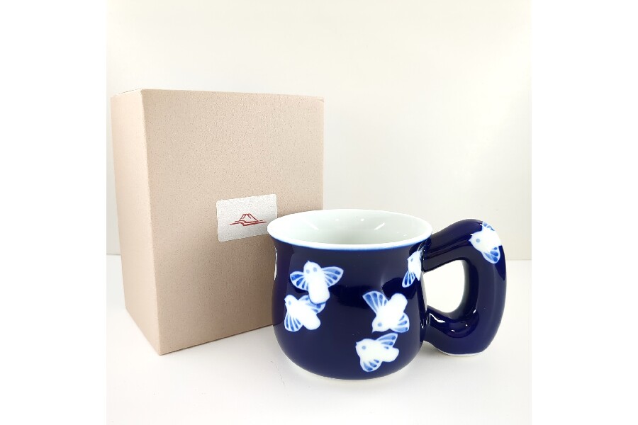 深川製磁 ふくら雀 モーニングカップ』をご紹介いたします。｜2024年01