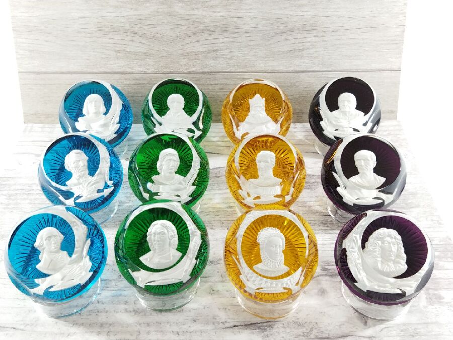 Baccarat バカラ フランクリンミント クリスタル ペーパーウェイト入荷
