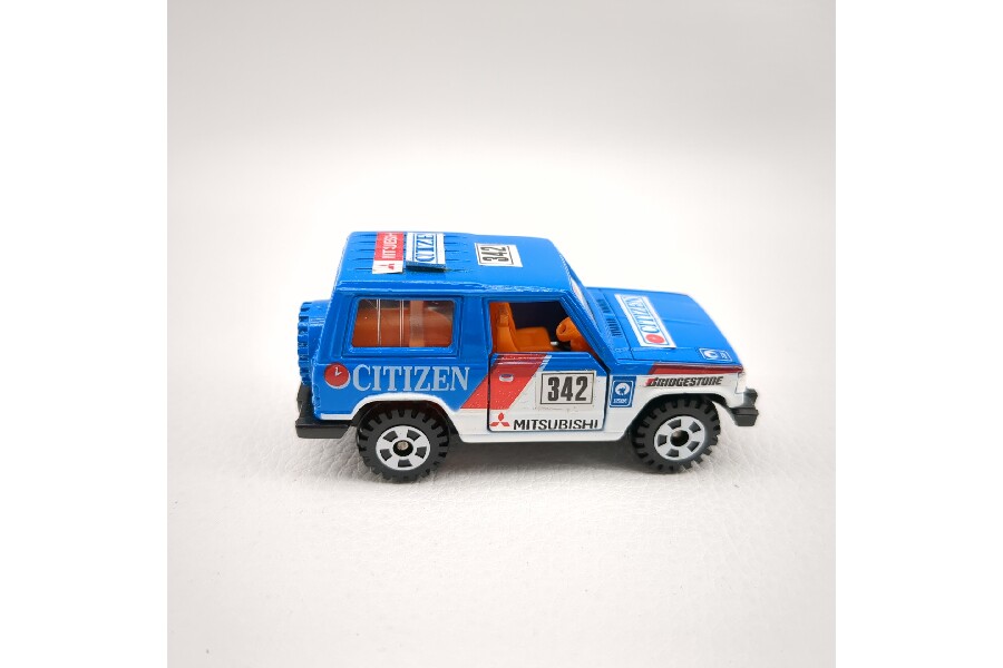 トミカ ミニカー 黒箱 三菱パジェロラリー シチズン仕様 日本製 が入荷