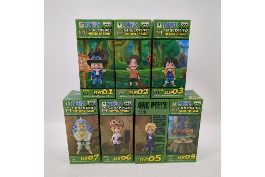ワールドコレクタブルフィギュア HISTORY OF SABO 全7種セット