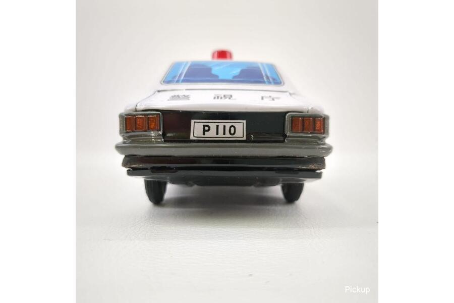 昭和レトロ】光球商会 カローラ 警視庁 パトロールカー ブリキ 1400 箱