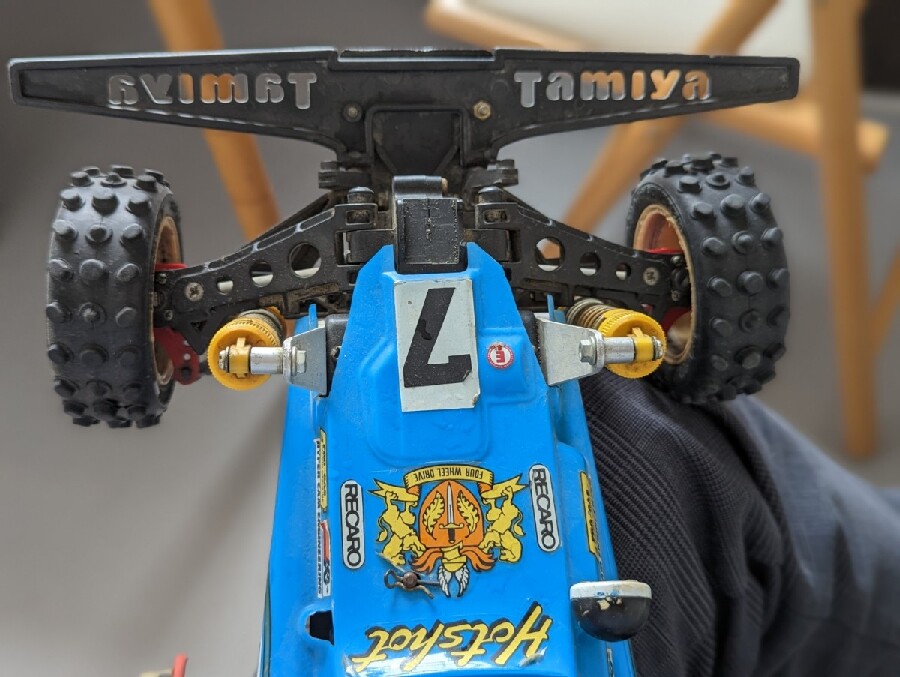 ラジコン買取強化中『タミヤ ホットショット』を買取りさせていただき