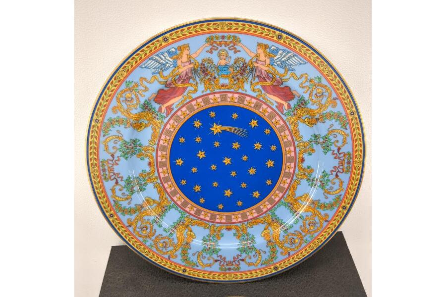 ヴェルサーチ 大皿 飾りプレート ローゼンタール 初代Gベルサーチ没年