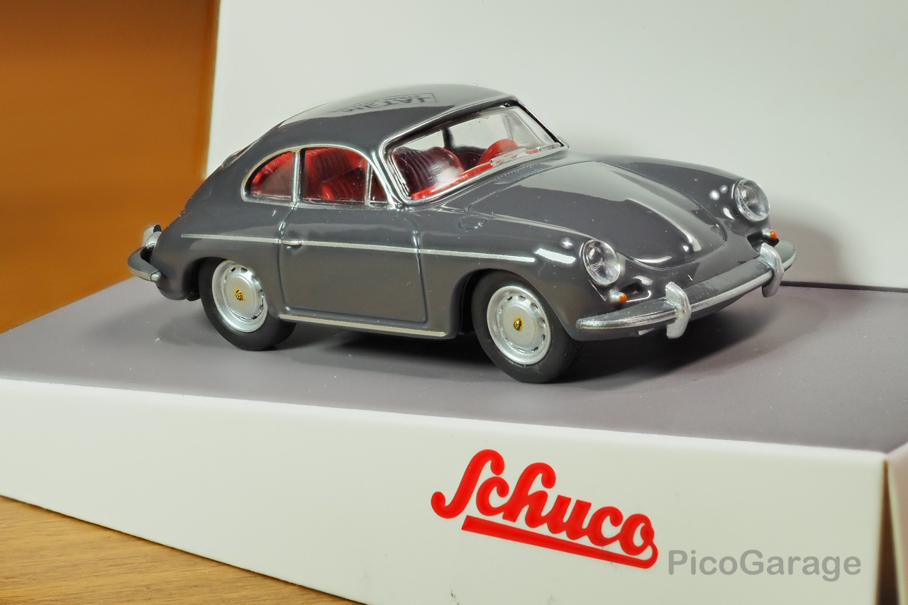 ◇【Schuco】EDITION 1:64 ポルシェ 356 カレラ 2 （グレー）