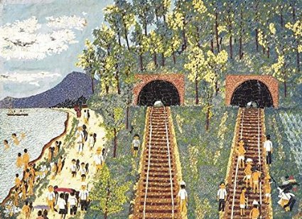 日本の底力！ 山下清 「トンネルの見える風景」トンネルの先にあるもの