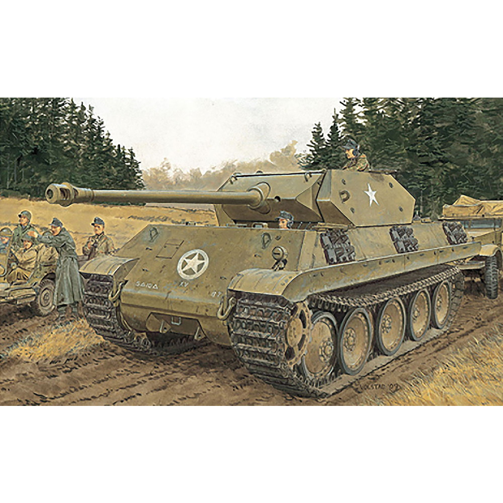 プラモデル :: 軍用車両 & 武器 :: WW.II ドイツ軍 M10パンター(偽装