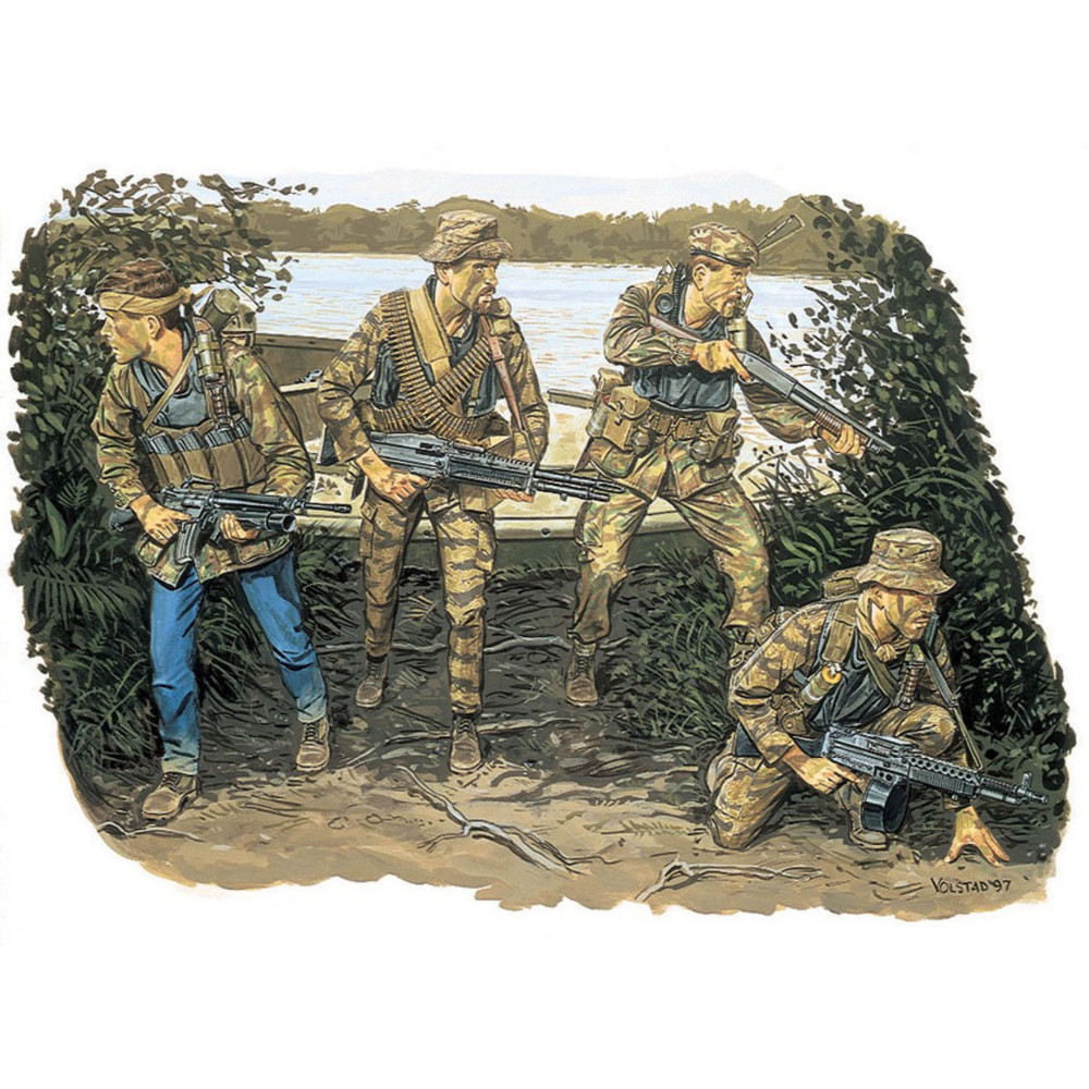 プラモデル :: その他 :: ベトナム戦争 アメリカ海軍 特殊部隊