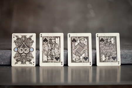 Silver Certificate Bicycle Branded Playing Cards