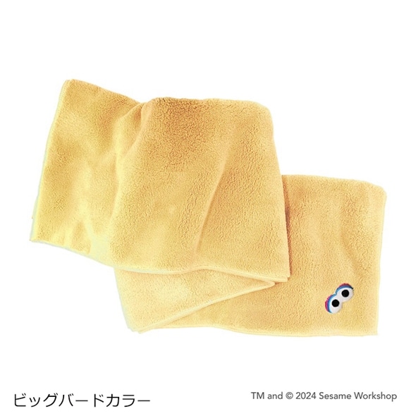 ハホニコ ヘアドライマイクロファイバータオル セサミストリート 限定