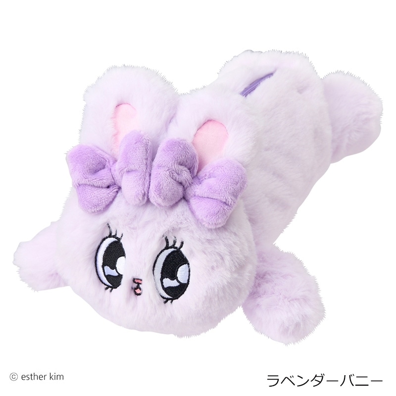 Esther Bunny エスターバニー 寝そべりぬいぐるみペンポーチ(リボン