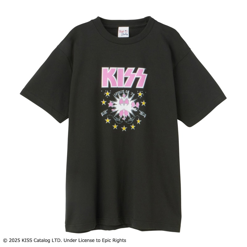 KISS / キッス / Tシャツ スミクロ(スミクロ): 通常| プラザオンライン