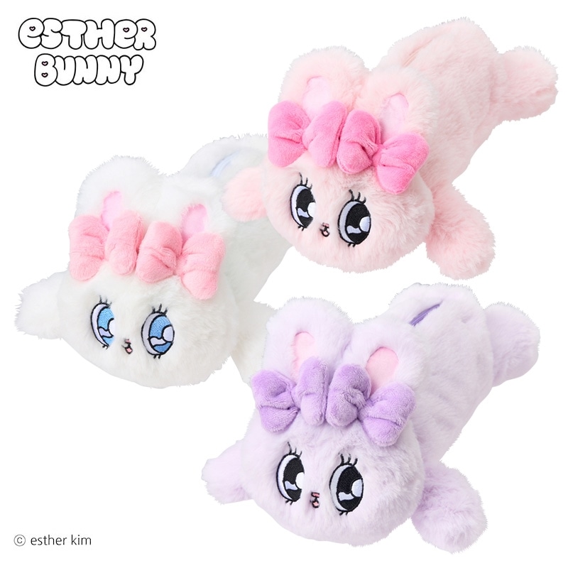 Esther Bunny エスターバニー 寝そべりぬいぐるみペンポーチ(リボン