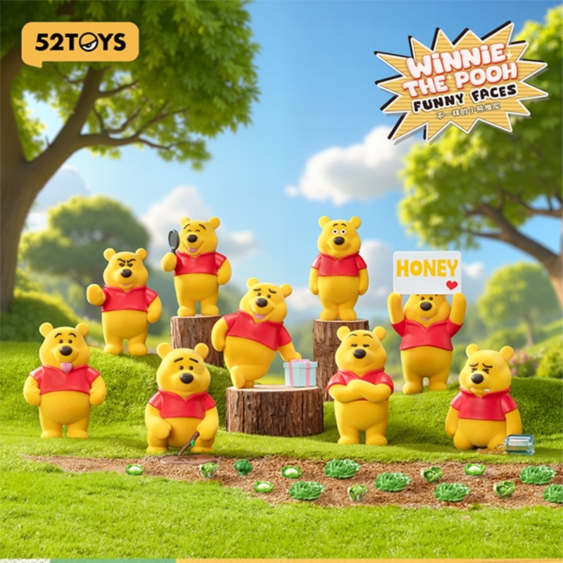 52TOYS ブラインドボックス Winnie the pooh ファニーフェイス