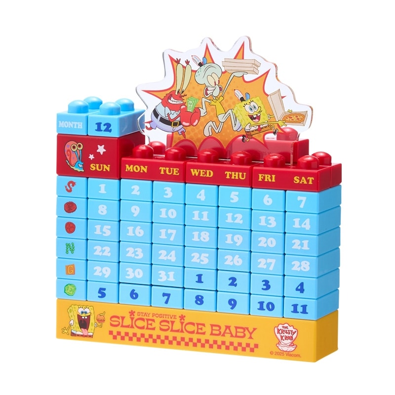 SpongeBob SquarePants スポンジ・ボブ ブロックカレンダー(ブロック