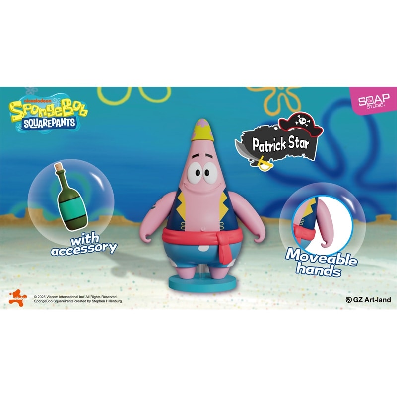 SpongeBob SquarePants スポンジ・ボブ SOAP STUDIO ソープ パイレーツ