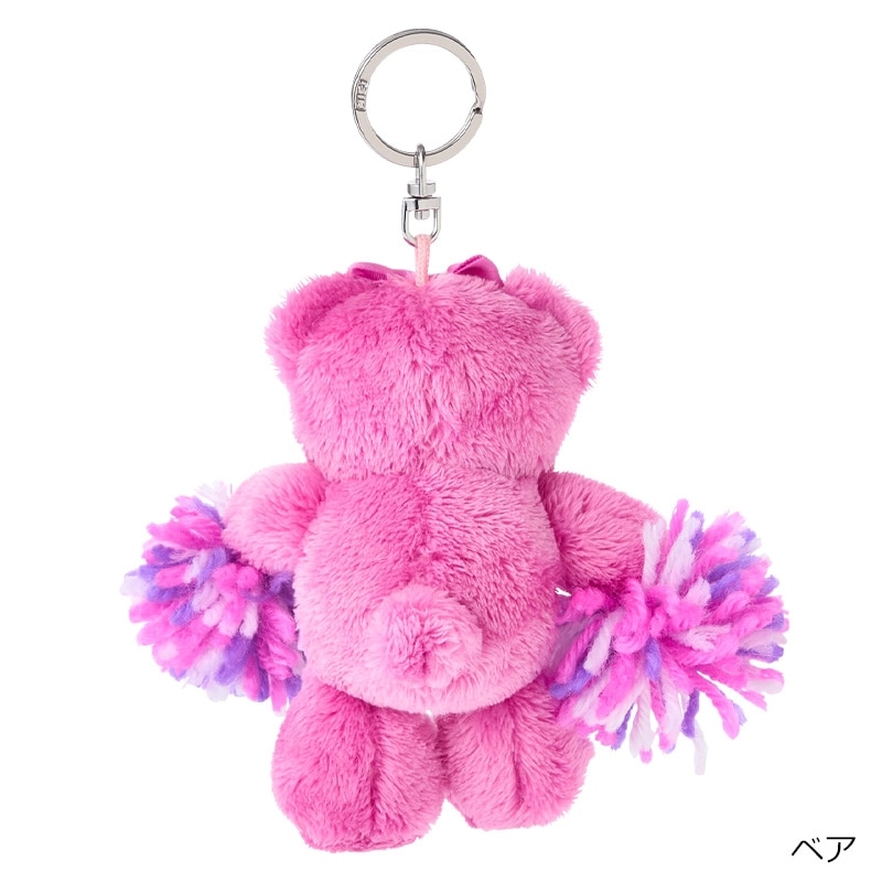 ニキ NICI ぬいぐるみキーリング チアリーダー(ゴリラ): 通常| プラザ