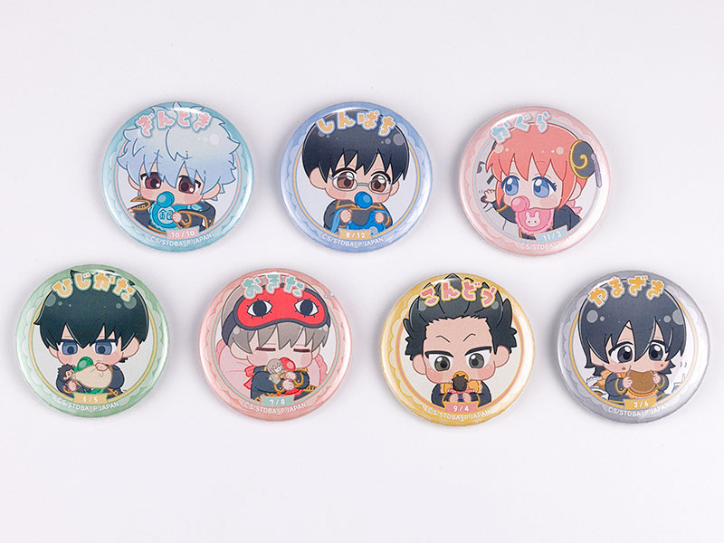 銀魂 桂小太郎 浅草 花やしき 缶バッジ 30個 まだバカ騒ぎは終わらない