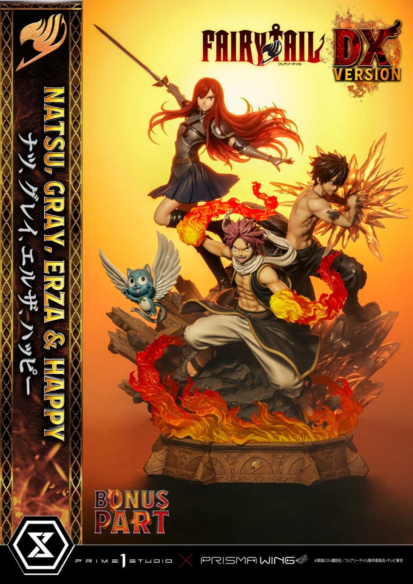 Natsu, Gray, Erza and Happy | フィギュア | プライム1スタジオ
